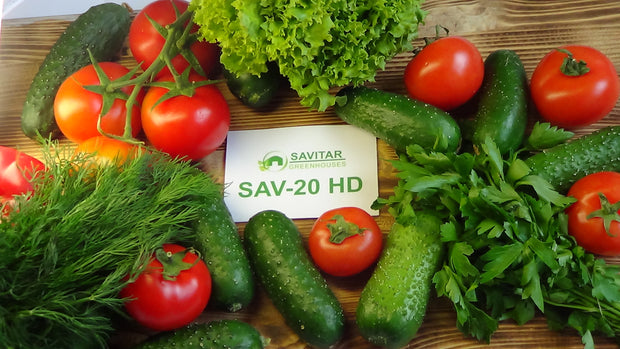 SAV-20-HD Greenhouse: Your Sturdy Companion in Gardening